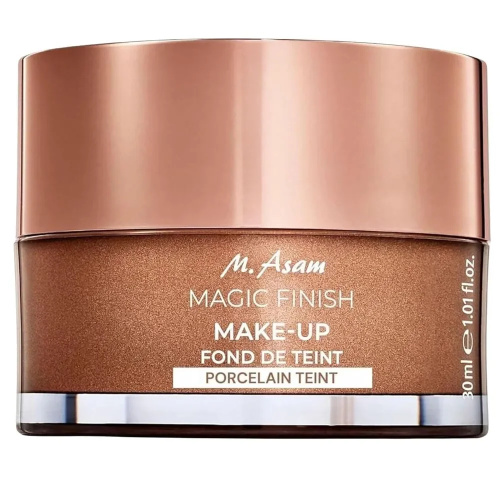 Magic Finish Make-Up Mousse 1.01 Fl Oz - 4in1, Color (03 Porcelain Teint) Med-De